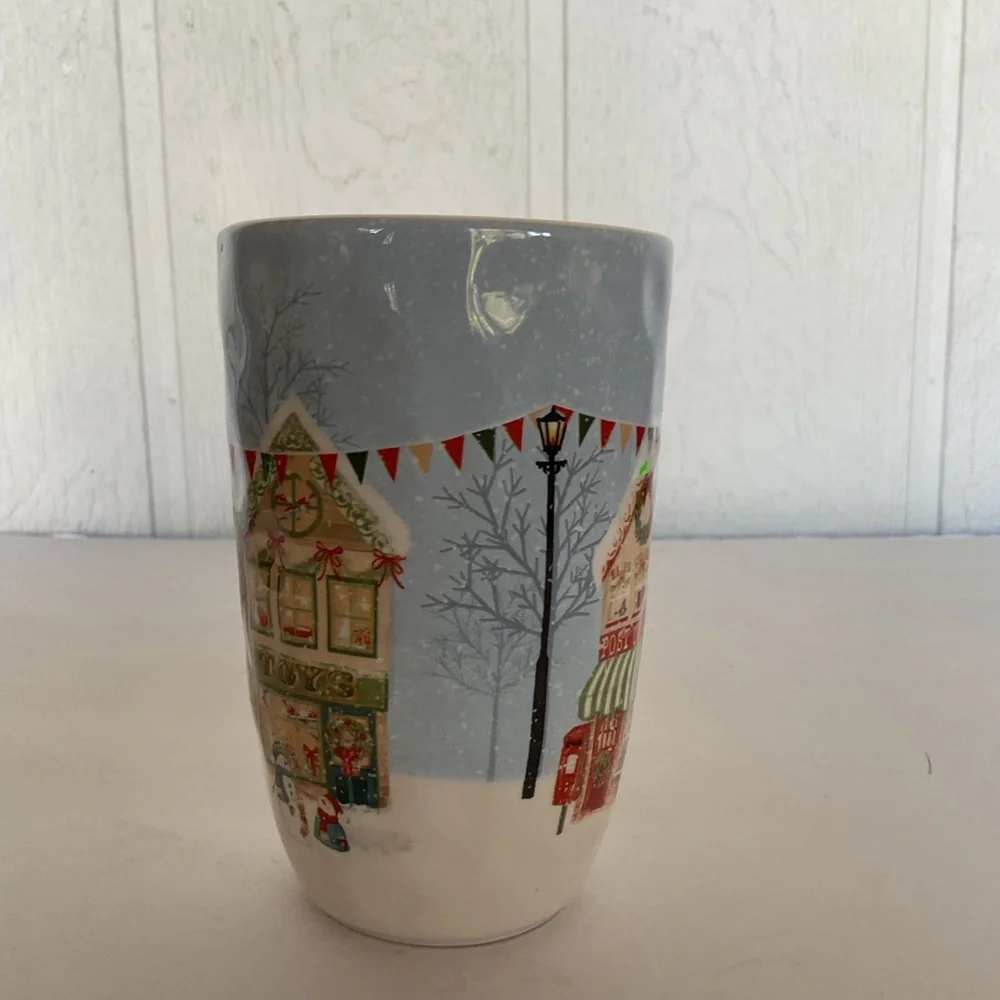 Pier 1 Christmas Village Granmug